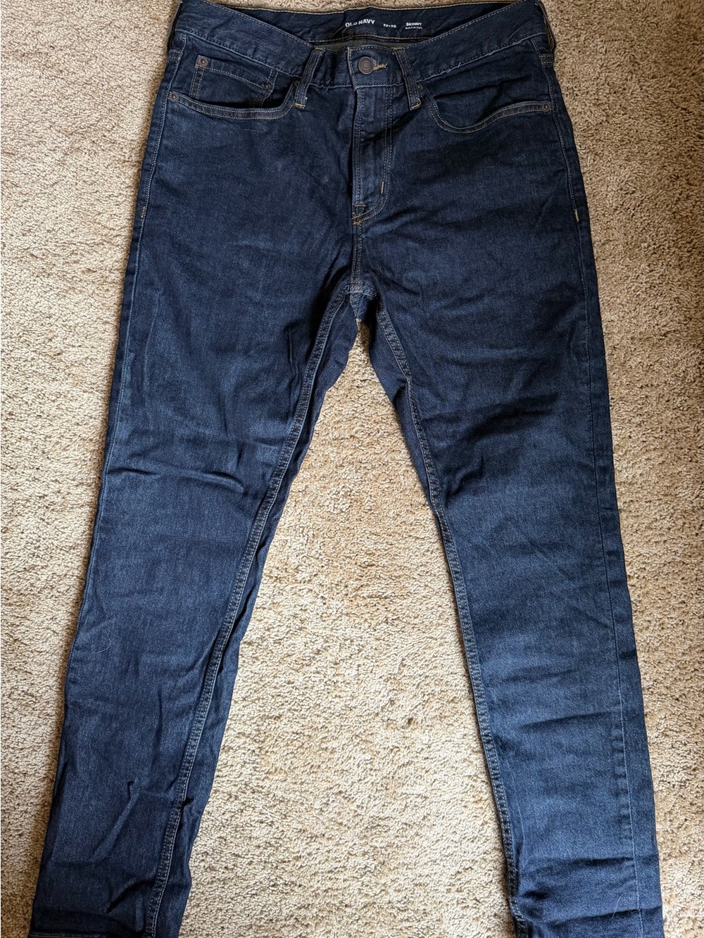 Slim Dark Blue Old Navy Men's Jeans